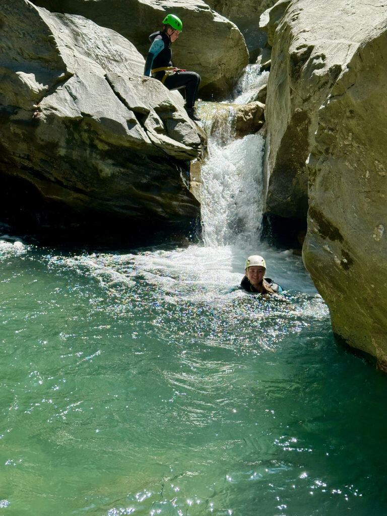 canyon canyoning guides méribel 3 vallées