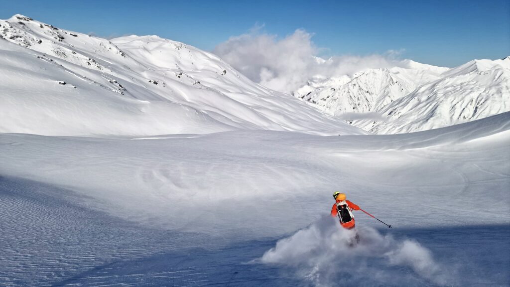 ski touring freerando guides méribel 3 vallées