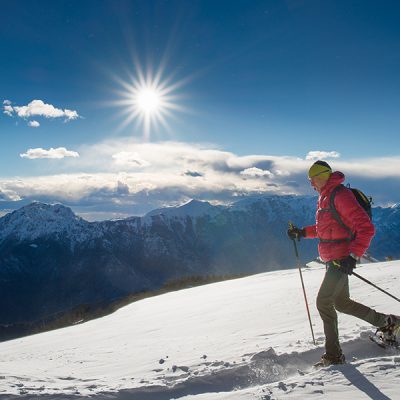randonnée raquettes guides méribel 3 vallées
